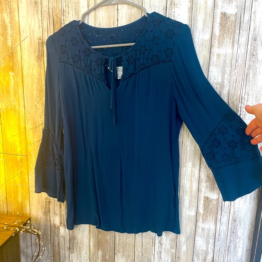 MARKET & SPRUCE 3/4 sleeve top